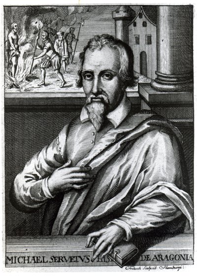 Michael Servetus door Christian Friedrich Fritzsch